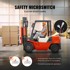 VEVOR Sjedalo za traktor TY-B10-2, 51 x 50,5 x 36 cm, crna