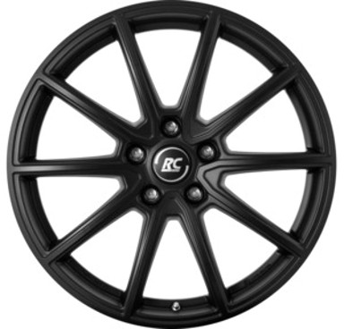 RC DESIGN Aluminijski naplatak RC32 6.5x16 5/112 ET44, mat, satensko crna