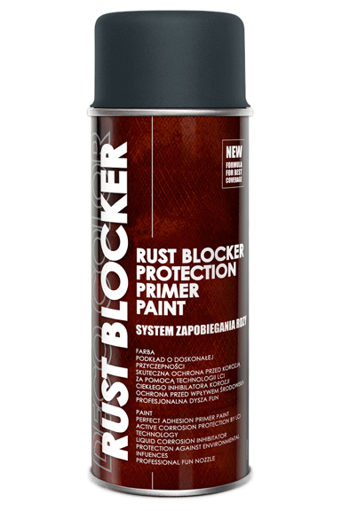 DECO COLOR Rust Blocker lak za zaštitu od hrđe RAL 7016, 400 ml, antracit