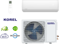 KOREL Klima uređaj Urban Plus KSAJA-09DCEG, 2,7 kW