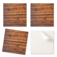 Coloray paket vinilnih pločica jednostavna montaža prirodni uzorak drveta 9 x 30 x 30 cm