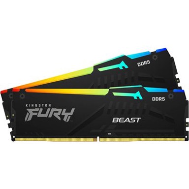 KINGSTON Memorija Fury Beast KF556C40BBAK2-32 RGB DDR5 5600MHz kit 2x16GB