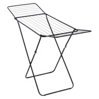 WENKO Crni stalak za sušenje rublja Champion