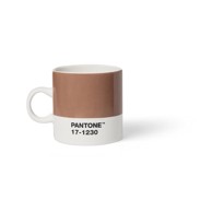 PANTONE Svjetlo smeđa keramička šalica za espresso 120 ml Mocha Mousse 17-1230 