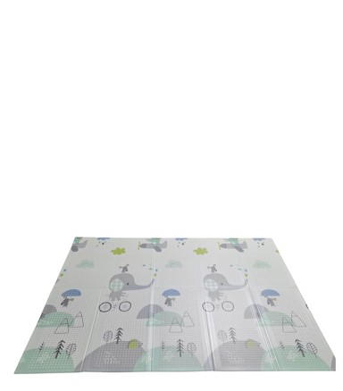 PETITE&MARS Dvostrana podloga za igru, Campy, Elephant City