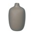 BLOMUS Vaza siva keramička Ceola, visina 12 cm