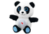 Interaktivna plišana panda sa zvučnim efektima, crno/bijela