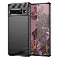 MG Maskica za Google Pixel 7 Pro, karbonska, fleksibilna, silikonska, crna