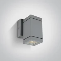 Zidna svjetiljka, 1xGU10, 35W, 230V, IP54, DM67130F/G, siva