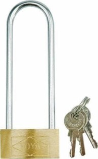 TOYA VOREL Mesingani lokot s dugim okovom, 40 x 105 mm