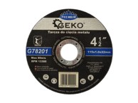 GEKO Premium rezna ploča za metal, Inox, 115 x 1,0 mm