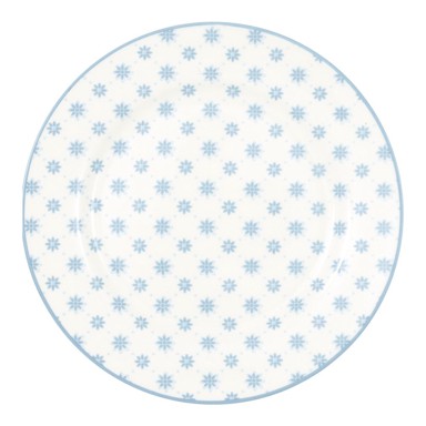 GREEN GATE Plavi porculanski desertni tanjur Laurie, ⌀ 20,5 cm