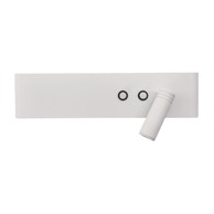 Zidna LED lampa Resort, 10 W + 3 W, 4000 K, bijela