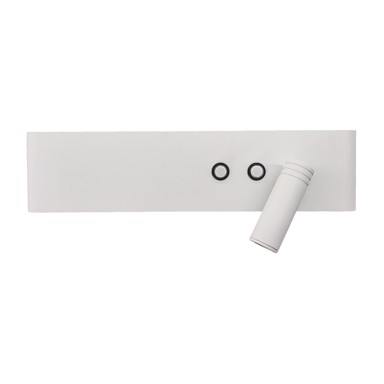 Zidna LED lampa Resort, 10 W + 3 W, 4000 K, bijela