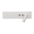 Zidna LED lampa Resort, 10 W + 3 W, 4000 K, bijela