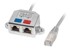 LANBERG LAN adapter RJ45 razdjelnik, 1× RJ45 na 2× RJ45, FTP