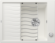 BLANCO Sudoper ELON 45 S InFino SILGRANIT s dalj. upr. - glečer bijeli