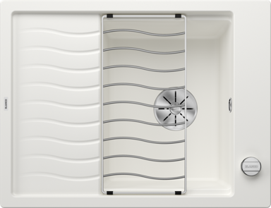 BLANCO Sudoper ELON 45 S InFino  SILGRANIT s dalj. upr. - glečer bijeli