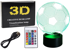 Bežična lampa s figuricom i 3D LED daljinskim upravljačem