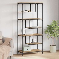 Police za knjige, 81 x 36 x 176 cm, hrast artisan