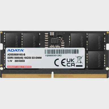 ADATA RAM memorija Premier Tray AD5S560016G-S, 16GB, DDR5-5600, CL46, SO-DIMM, crna