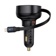 BASEUS Auto punjač 55W, crni