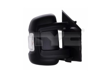 TYC Retrovizor Fiat Ducato 06-14, lijevi, vanjsko podešavanje, senzor temp., žmigavac, W5W, Jumper/Boxer, 309-0074