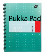 PUKKA PAD Spiralna bilježnica Metalik, A4 mali karo