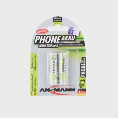ANSMANN Baterija DECT HR6 Mignon, NiMh, 2xAA, 800 mA