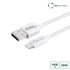MICROCONNECT Lightning kabel 2 m, bijeli