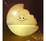 CRAZYSAFETY Led noćno svijetlo za djecu, mjesec