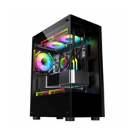 NAVIATEC Kućište Mariner Gaming, mid tower, micro ATX, crno