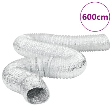 Ventilacijski kanal, aluminijski, 6 m, Ø12,5 cm