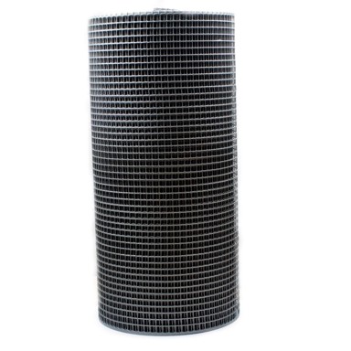 PVC mreža kvadratna 16 0,8 m x 50 m mreža 15 mm S-B 01168, svijetlo zelena