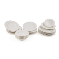 KÜTAHYA 24-dijelni set porculanskih tanjura Russna