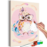 Slika za samostalno slikanje Owl Chic 40x60