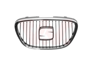 VAN WEZEL Maska Seat Altea 04-09, krom,Toledo/Leon 05-09