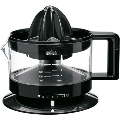 BRAUN Električno cjedilo za agrume Cj3000Bk 0,35 l 20 W, crno