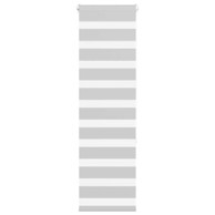 Zavjesa zebra svjetlosiva, 45 x 150 cm (širina tkanine: 40,9 cm, materijal: poliester)