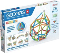 GEOMAG Magnetni konstrukcijski set Supercolor paneli 142 kom