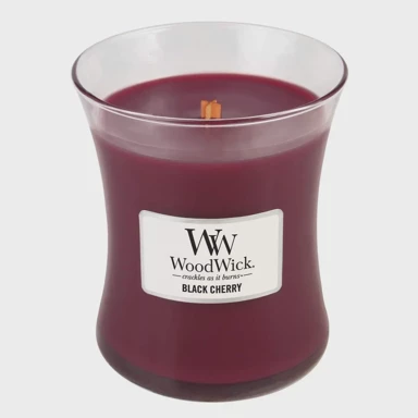WOODWICK Svijeća classic medium Black Cherry - M