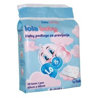 LO&LA Podloga za previjanje Baby, 60x60 cm, 10 kom