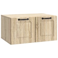 Zidni TV ormar, 59,5 x 41 x 30 cm, konstruirano drvo, crna