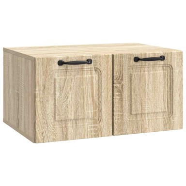 Zidni TV ormar, 59,5 x 41 x 30 cm, konstruirano drvo, crna