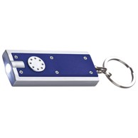 LED Ručna svjetiljka s plastična s alkicom Bath, plava