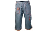 LAHTI PRO Radne hlače 3/4, sive, L (170–176/90–94)