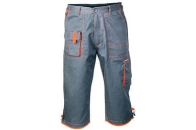 LAHTI PRO Radne hlače 3/4, sive, L (170–176/90–94)