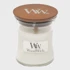 WOODWICK Svijeća classic mini White Teak - S