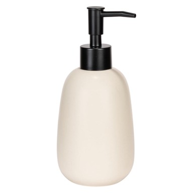ALLSTAR Krem keramički dozator sapuna 400 ml Margo 