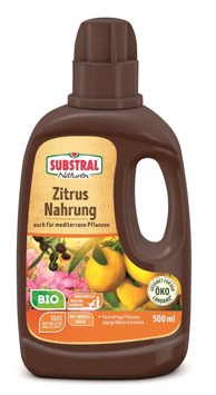 SUBSTRAL Prirodno bio tekuće gnojivo za citruse i mediteransko bilje, 500 ml